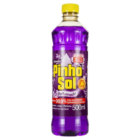 Desinfetante Uso Geral Lavanda Pinho Sol Frasco 500ml