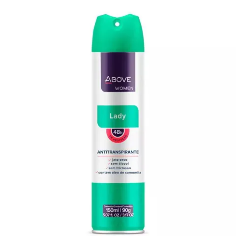 Desodorante Aerosol Above 150Ml Woman Lady
