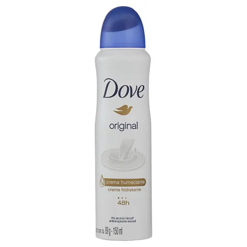 Antitranspirante Aerossol Original Dove 150ml
