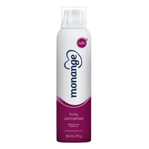 Desodorante Aerosol MONANGE Frutas Vermelhas 150ml