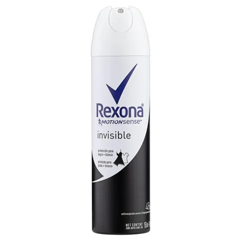 Antitranspirante Aerossol Invisible Rexona Motionsense 150ml