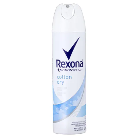 Antitranspirante Aerossol Cotton Dry Rexona Motionsense 150ml